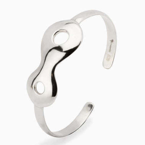 925 Sterling Silver Baby Circle Bracelet Bangle by Krysaliis Gift Boxed